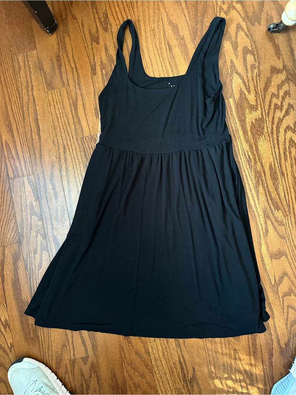 a new day Black Sleeveless Scoop Dress